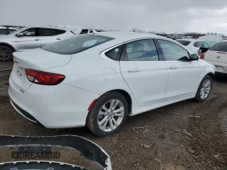 2016 Chrysler 200 Limited with VIN 1C3CCCAB8GN111984, listed as a Copart auction lot 51943905 with 95,386 mi miles and Salvage Title. Bid and sale history available at carsss.com. Image 3.