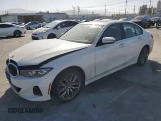 2023 BMW 3 Series 330i with VIN 3MW69FF08P8C99597, listed as a Copart auction lot 51643725 with 31,297 mi miles and Salvage title. Bid and sale history available at DreamBid. Image 1.