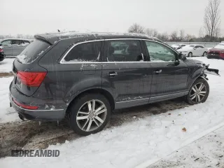 2014 Audi Q7 3.0L with VIN WA1CGCFE6ED017070, listed as a Copart auction lot 86173654 with 199,811 mi miles and Salvage Title. Bid and sale history available at carsss.com. Image 3.