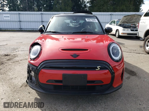 2023 MINI Hardtop Cooper SE with VIN WMW13DJ01P2S85353, listed as a Copart auction lot 49675945 with 12,456 mi miles and Salvage title. Bid and sale history available at DreamBid. Image 5.