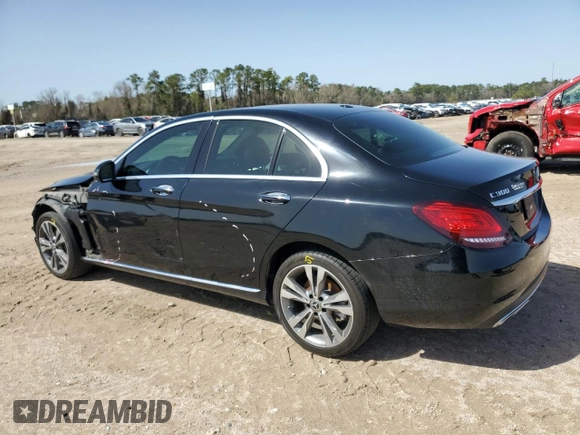 2019 Mercedes-Benz C 300 with VIN 55SWF8EB7KU311851, listed as a Copart auction lot 47290585 with 82,149 mi miles and Salvage Title. Bid and sale history available at carsss.com. Image 2.