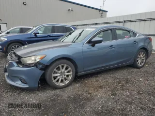 2015 Mazda 6 i Sport with VIN JM1GJ1U58F1206564, listed as a Copart auction lot 62739345 with 245,658 mi miles and Salvage title. Bid and sale history available at DreamBid. Image 1.