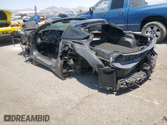 2019 Chevrolet Corvette Z06 2LZ with VIN 1G1YR2D69K5605670, listed as a Copart auction lot 62484644 with 0 mi miles and Non Repairable. Bid and sale history available at carsss.com. Image 2.