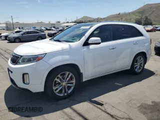 2015 Kia Sorento SX Limited with VIN 5XYKW4A76FG632966, listed as a Copart auction lot 53988945 with 125,778 mi miles and Clean Title. Bid and sale history available at carsss.com. Image 1.
