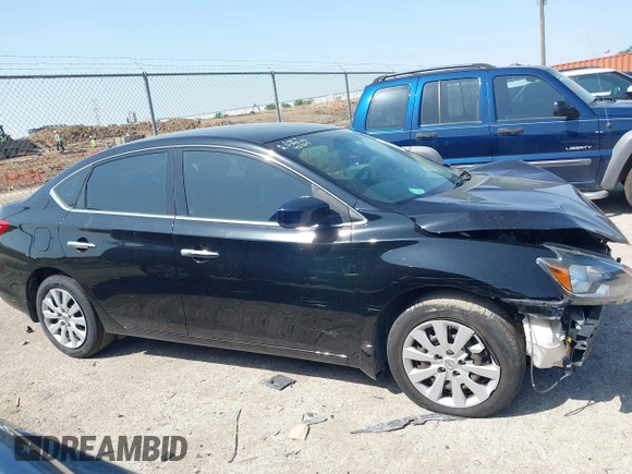 2017 Nissan Sentra S with VIN 3N1AB7AP4HY339108, listed as a IAAI auction lot 41919601 with 93,374 mi miles and . Bid and sale history available at carsss.com. Image 14.