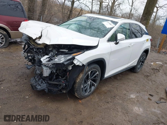 2019 Lexus RX with VIN 2T2BGMCA1KC037143, listed as a IAAI auction lot 41720474 with 101,971 mi miles. Bid and sale history available at carsss.com. Image 18.