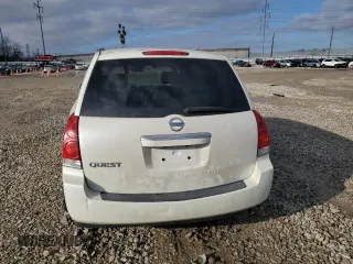 2007 Nissan Quest S with VIN 5N1BV28U97N127240, listed as a Copart auction lot 86930584 with 131,219 mi miles and Salvage Title. Bid and sale history available at carsss.com. Image 6.