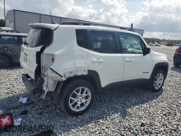 2022 Jeep Renegade Latitude with VIN ZACNJDB10NPN47851, listed as a Copart auction lot 61071255 with 74,763 mi miles and Non repairable. Bid and sale history available at DreamBid. Image 3.