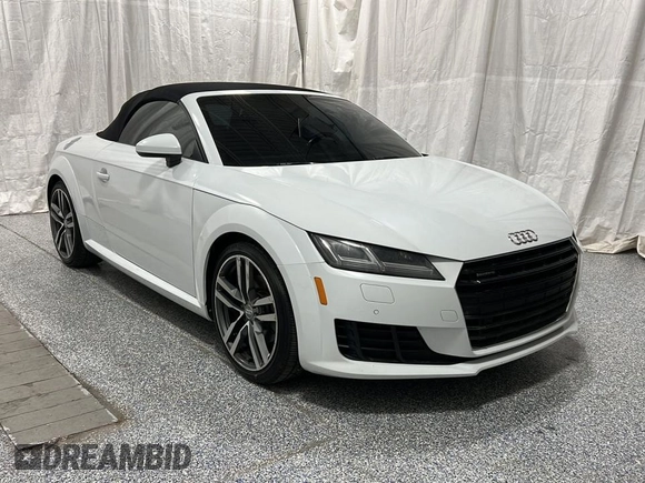 2016 Audi TT 2.0T with VIN TRUT5CFV1G1013109, listed as a Copart auction lot 53100745 with 97,513 mi miles and Clean Title. Bid and sale history available at carsss.com. Image 1.