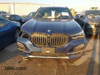 2021 BMW X5 sDrive40i with VIN 5UXCR4C01M9F02587, listed as a IAAI auction lot 41111144 with 23,844 mi miles. Bid and sale history available at carsss.com. Image 12.