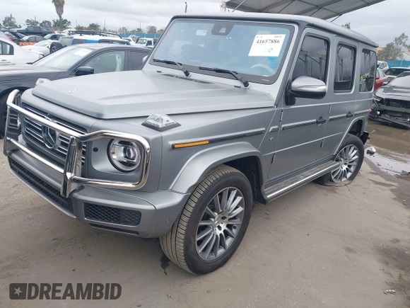 2023 Mercedes-Benz G 550 with VIN W1NYC6BJ7PX487615, listed as a IAAI auction lot 41657886 with 8,978 mi miles and . Bid and sale history available at DreamBid. Image 18.