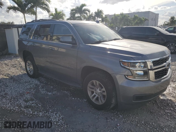2020 Chevrolet Tahoe LS with VIN 1GNSCAKC4LR120582, listed as a Copart auction lot 45857205 with Not provided miles and Non repairable. Bid and sale history available at DreamBid. Image 4.