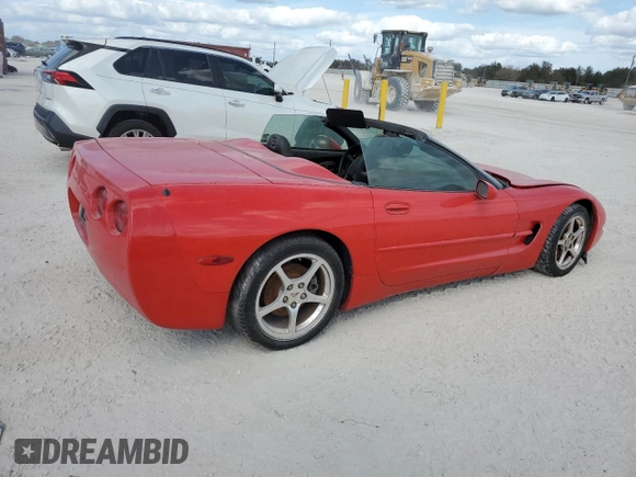 2001 Chevrolet Corvette with VIN 1G1YY32G515101622, listed as a Copart auction lot 74853964 with 0 mi miles and Salvage Title. Bid and sale history available at carsss.com. Image 3.