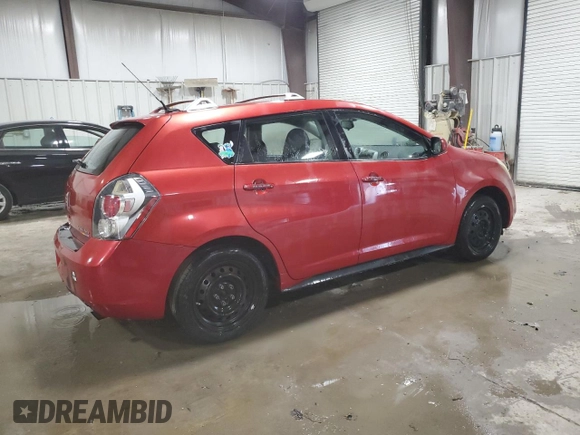 2009 Pontiac Vibe with VIN 5Y2SM67089Z475362, listed as a Copart auction lot 79842424 with 168,755 mi miles and Salvage Title. Bid and sale history available at carsss.com. Image 3.
