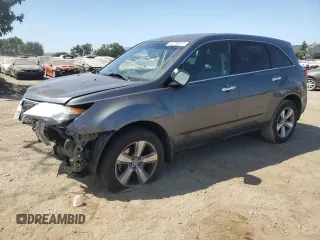 2012 Acura MDX with VIN 2HNYD2H20CH541987, listed as a Copart auction lot 61259315 with 145,609 mi miles and Salvage title. Bid and sale history available at DreamBid. Image 1.