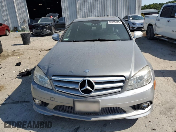 2009 Mercedes-Benz C 300 Sport with VIN WDDGF81X59F208155, listed as a Copart auction lot 62695685 with 92,940 mi miles and Clean title. Bid and sale history available at DreamBid. Image 5.
