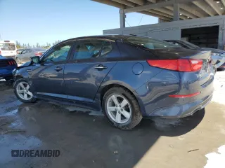 2015 Kia Optima LX with VIN KNAGM4A71F5546854, listed as a Copart auction lot 53023045 with 86,255 mi miles and Salvage Title. Bid and sale history available at carsss.com. Image 2.