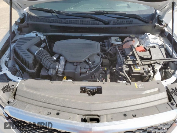 2024 Cadillac XT6 FWD Premium Luxury with VIN 1GYKPCRS7RZ711983, listed as a Copart auction lot 64842625 with 6,394 mi miles and Clean title. Bid and sale history available at DreamBid. Image 12.