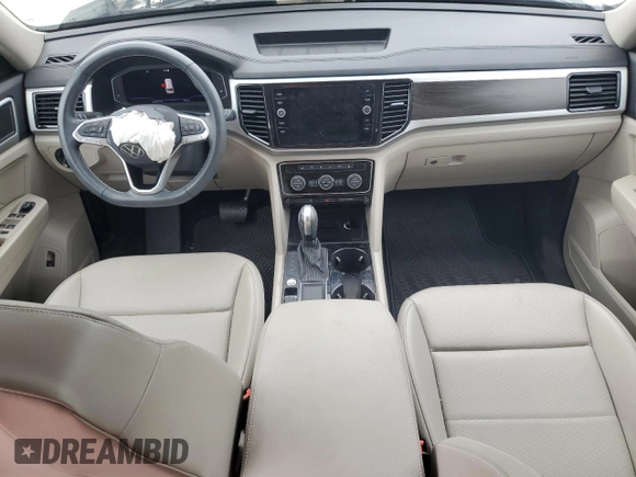 2023 Volkswagen Atlas SE с VIN 1V2WP2CA0PC520857, выставлен на аукционе Copart как лот 81071314 с пробегом 13 073 миль миль и Списание • Salvage title. История ставок и продаж доступна на DreamBid. Изображение 8.
