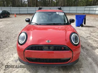 2025 MINI Hardtop Cooper S with VIN WMW23GD00S2W15493, listed as a Copart auction lot 48223195 with 181 mi miles and Salvage Title. Bid and sale history available at DreamBid. Image 5.