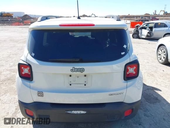 2016 Jeep Renegade Sport with VIN ZACCJAAT4GPD82806, listed as a IAAI auction lot 41635460 with 137,899 mi miles and . Bid and sale history available at DreamBid. Image 16.