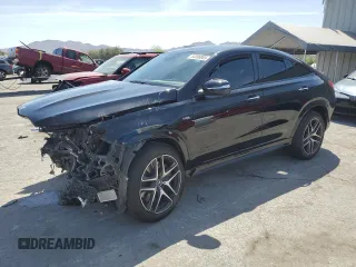 2024 Mercedes-Benz GLE 53 AMG with VIN 4JGFD6BB0RB109765, listed as a Copart auction lot 53395805 with 10,542 mi miles and Salvage title. Bid and sale history available at DreamBid. Image 1.