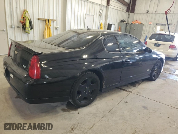 2006 Chevrolet Monte Carlo SS z VIN 2G1WL15C769400204, wystawiony jako Copart lot #59998095 z przebiegiem 221 845 mil mil oraz Czysty tytuł • Clean title. Historia ofert i sprzedaży dostępna na DreamBid. Obrazek 3.