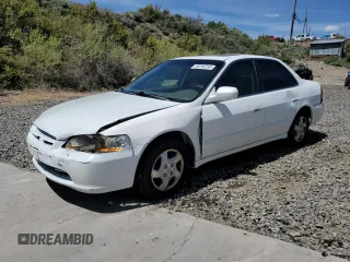 2000 Honda Accord EX z VIN JHMCG6677YC029245, wystawiony jako Copart lot #56246735 z przebiegiem 185 384 mil mil oraz Szkoda całkowita • Salvage title. Historia ofert i sprzedaży dostępna na DreamBid. Obrazek 1.