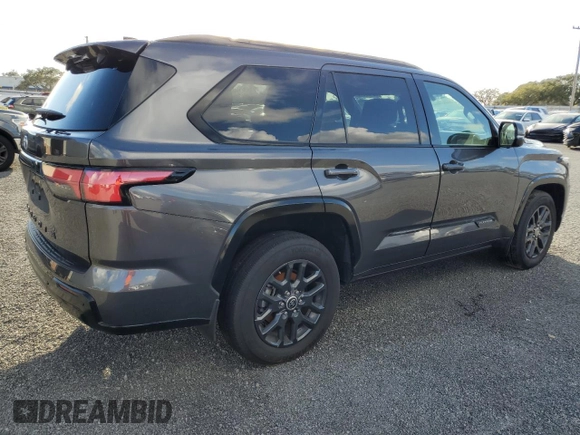 2023 Toyota Sequoia SR5 with VIN 7SVAAABA7PX010271, listed as a Copart auction lot 85458514 with 28,247 mi miles and Salvage Title. Bid and sale history available at carsss.com. Image 3.