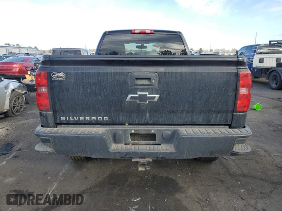 2015 Chevrolet Silverado 1500 Work Truck with VIN 1GCNKPEH2FZ409919, listed as a Copart auction lot 43023445 with 43,647 mi miles and Salvage Title. Bid and sale history available at carsss.com. Image 6.