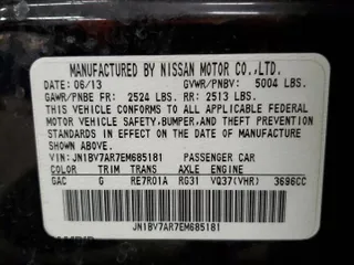 2014 Infiniti Q50 Sport with VIN JN1BV7AR7EM685181, listed as a Copart auction lot 54167635 with 108,768 mi miles and Salvage Title. Bid and sale history available at DreamBid. Image 12.