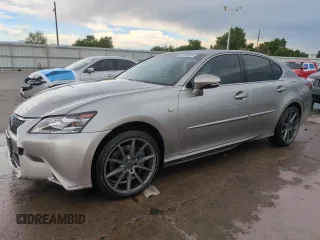 2015 Lexus GS 350 with VIN JTHCE1BL4FA000760, listed as a Copart auction lot 60535055 with 89,070 mi miles and Salvage title. Bid and sale history available at DreamBid. Image 1.