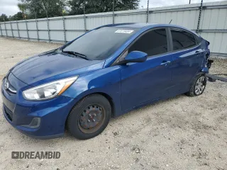2017 Hyundai Accent SE with VIN KMHCT4AE5HU279435, listed as a Copart auction lot 87079404 with 126,166 mi miles and Salvage Title. Bid and sale history available at carsss.com. Image 1.