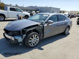 2013 Lexus GS 350 with VIN JTHBE1BLXD5016656, listed as a Copart auction lot 58425285 with 104,059 mi miles and Salvage title. Bid and sale history available at DreamBid. Image 1.