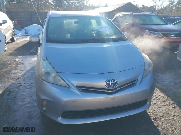 2014 Toyota Prius v Two with VIN JTDZN3EU1EJ000399, listed as a IAAI auction lot 41484504 with 172,202 mi miles. Bid and sale history available at carsss.com. Image 12.