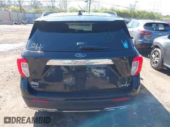 2022 Ford Explorer XLT z VIN 1FMSK8DH0NGA96191, wystawiony jako IAAI lot #41983762 z przebiegiem 47 637 mil mil oraz . Historia ofert i sprzedaży dostępna na DreamBid. Obrazek 17.