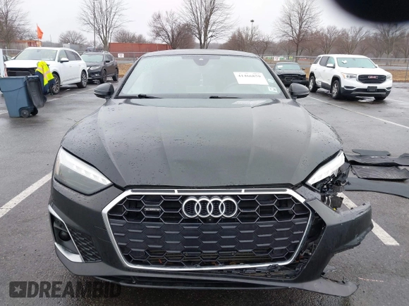 2021 Audi A5 Sportback S line Premium Plus with VIN WAUFACF50MA052060, listed as a IAAI auction lot 41466859 with 50,911 mi miles. Bid and sale history available at carsss.com. Image 12.