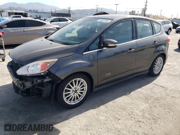 2015 Ford C-Max Energi SEL with VIN 1FADP5CU0FL115641, listed as a Copart auction lot 46487404 with 97,970 mi miles. Bid and sale history available at carsss.com. Image 1.