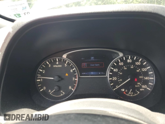 2018 Nissan Pathfinder SV with VIN 5N1DR2MN6JC622252, listed as a Copart auction lot 60761295 with 54,290 mi miles and Salvage title. Bid and sale history available at DreamBid. Image 9.