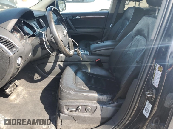 2012 Audi Q7 Premium Plus z VIN WA1LMAFE7CD004029, wystawiony jako Copart lot #62126835 z przebiegiem 192 700 mil mil oraz Szkoda całkowita • Salvage title. Historia ofert i sprzedaży dostępna na DreamBid. Obrazek 7.