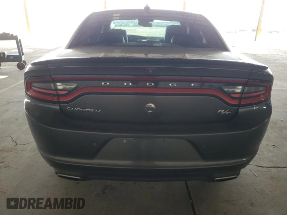 2015 Dodge Charger RT with VIN 2C3CDXCT4FH738795, listed as a Copart auction lot 53679865 with 186,380 mi miles and Salvage Title. Bid and sale history available at DreamBid. Image 6.