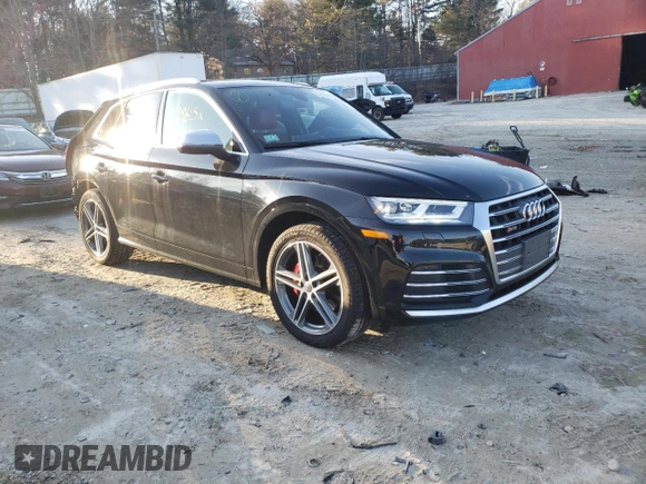 2018 Audi SQ5 Premium Plus with VIN WA1A4AFY6J2177258, listed as a Copart auction lot 37981613 with 49,805 mi miles. Bid and sale history available at carsss.com. Image 4.