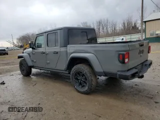 2022 Jeep Gladiator Willys with VIN 1C6HJTAG4NL139090, listed as a Copart auction lot 47030245 with 60,204 mi miles and Salvage title. Bid and sale history available at DreamBid. Image 2.