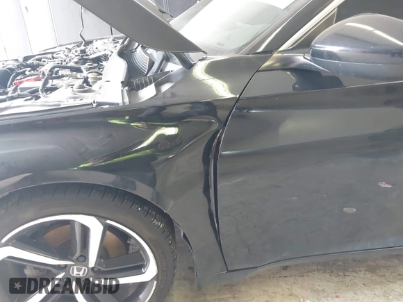 2019 Honda Accord Sport with VIN 1HGCV1F39KA074151, listed as a IAAI auction lot 41644585 with 116,628 mi miles and . Bid and sale history available at DreamBid. Image 17.