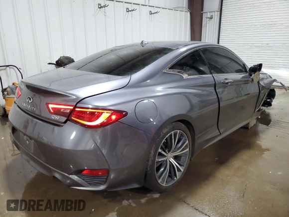 2018 Infiniti Q60 Sport with VIN JN1EV7EL4JM392190, listed as a Copart auction lot 62638985 with 36,893 mi miles and Clean title. Bid and sale history available at DreamBid. Image 3.