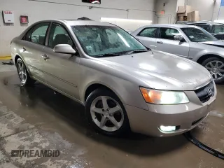 2006 Hyundai Sonata GLS with VIN 5NPEU46F36H108976, listed as a Copart auction lot 51104495 with 166,488 mi miles and Salvage Title. Bid and sale history available at DreamBid. Image 4.