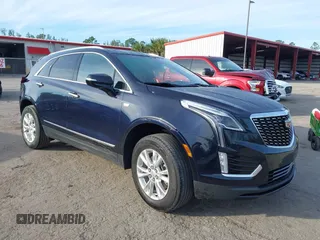 2022 Cadillac XT5 FWD Luxury with VIN 1GYKNAR4XNZ161913, listed as a IAAI auction lot 41448833 with 32,377 mi miles and . Bid and sale history available at DreamBid. Image 1.