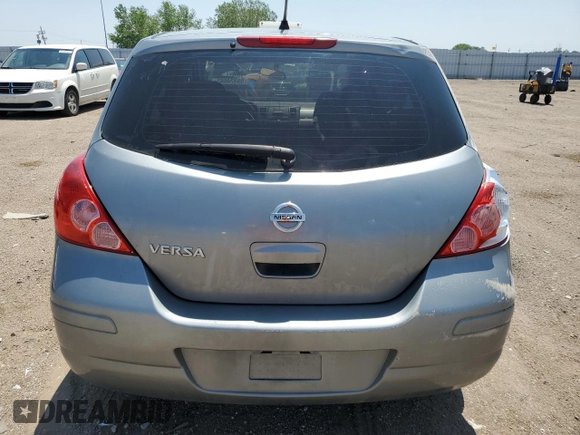 2011 Nissan Versa S with VIN 3N1BC1CPXBL376616, listed as a Copart auction lot 59324665 with 69,801 mi miles and Salvage title. Bid and sale history available at DreamBid. Image 6.