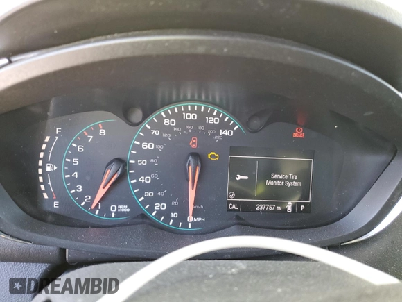 2020 Chevrolet Trax LS with VIN KL7CJKSB3LB321170, listed as a Copart auction lot 41471845 with 237,757 mi miles and Salvage Title. Bid and sale history available at DreamBid. Image 9.