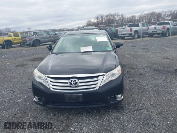 2011 Toyota Avalon with VIN 4T1BK3DB5BU375437, listed as a IAAI auction lot 41715548 with 124,445 mi miles and . Bid and sale history available at carsss.com. Image 12.